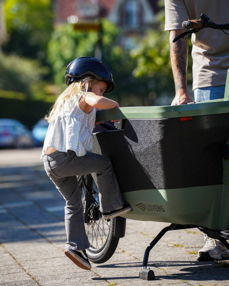 Lovens Explorer elektrische bakfiets bij de Lovens dealer van Amsterdam