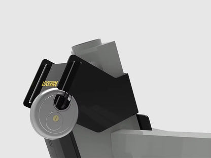 Lockride defender accuslot voor Lovens Explorer elektrische bakfiets